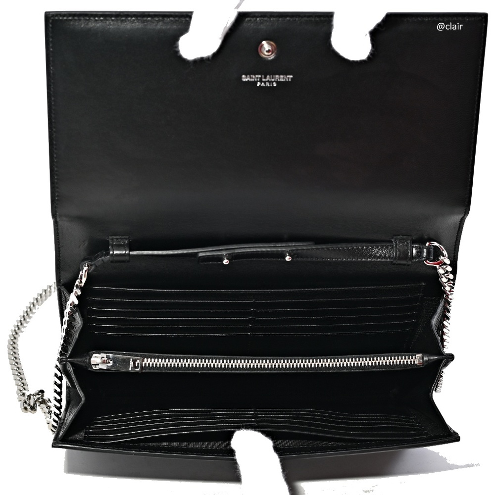 New Saint Laurent Medium Monogram Kate WOC - Picture 7 of 7